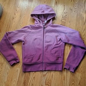 Lululemon Size 8 Ombre Purple Scuba Hoodie